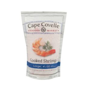 Camarón Precocido 41/50 Congelado Cape Covelle 1 Lb