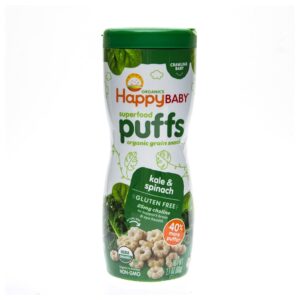Puffs Organico Sabor Kale Y Espinaca 2.1 Onz