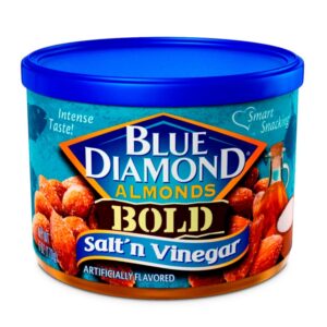 Almendras Sabor Sal Y Vinagre Blue Diamond 6 Oz