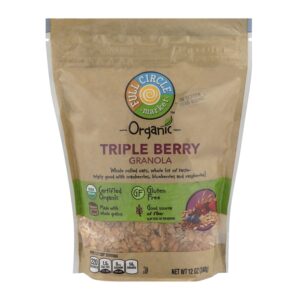 Granola Organica Con Triple Berry Full Circle 12 Onz