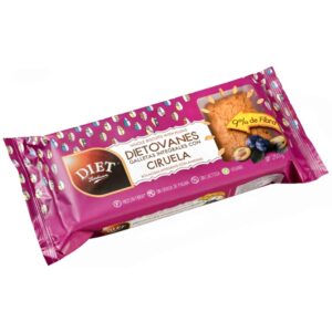 Dietovanes Integral De Trigo Y Ciruela Diet 250 Gr