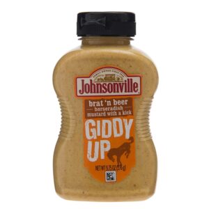 Mostaza De Rabano Picante Johnsonville 9.75 Onz