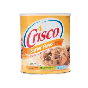 Manteca Vegetal Sabor Mantequilla Crisco 48 Onz