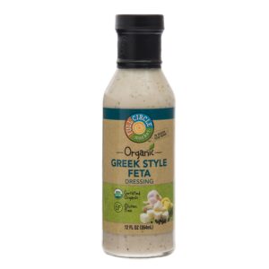 Aderezo Para Ensaladas Organico Feta Griego Full Circle 12 Onz