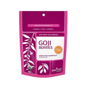 Goji Berries Organico Navitas 4 Onz