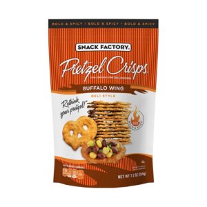 Galletas De Pretzel Buffalo Wing Snack Factory 7.2 Onz