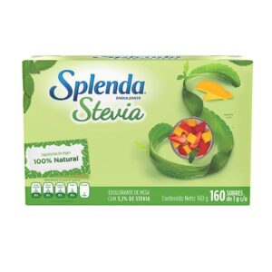 Endulzante Stevia Natural Splenda 160 Und/Paq