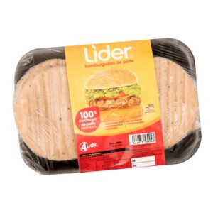 Hamburguesa De Pollo Lider 16 Onz