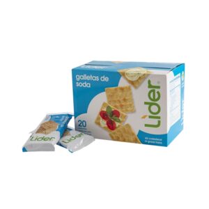 Galletas De Soda Lider 20 Und/Paq