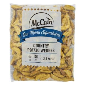 Papas Congeladas Estilo Country Wedge McCain 2500 Gr