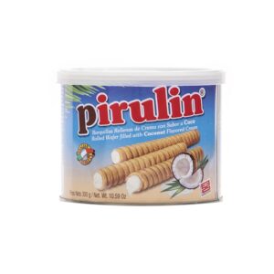 Barquilla Rellena De Crema De Coco Pirulin 300 Gr