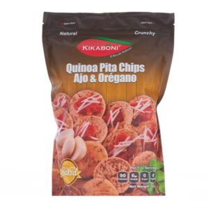 Pita Chips Oregano Y Ajo Kikaboni 7 Onz