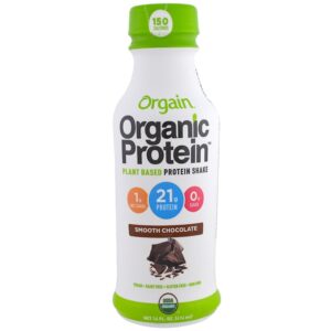 Batida De Proteina Organica Sabor Chocolate Orgain 14 Onz
