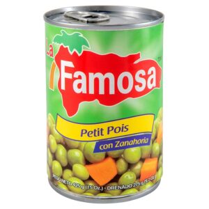 Petit Pois Con Zanahoria La Famosa 15 Onz