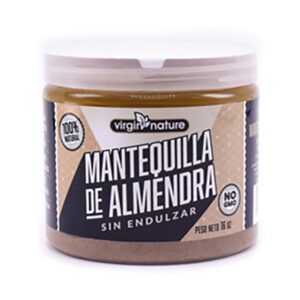 Mantequilla De Almendra Sin Endulzar Virgin Nature 16 Onz