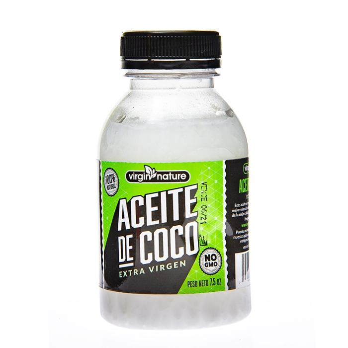 Aceite De Coco Extra Virgen Virgin Nature 7.5 Onz
