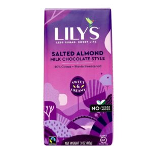 Chocolate Con Leche Y Almendras Lily'S Sweets 3 Onz