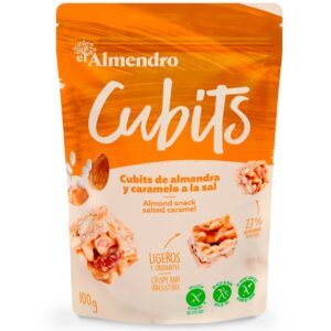 Cubitos De Almendra Con Caramelo A La Sal El Almendro 100 Gr