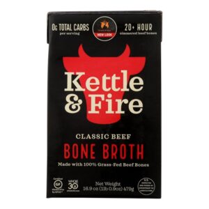 Caldo de Res Kettle & Fire 16.9 Onz