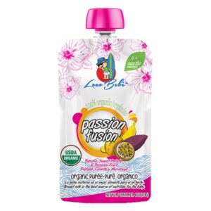 Compota Orgánica Passion Fusion Loco Bebé 113 Gr