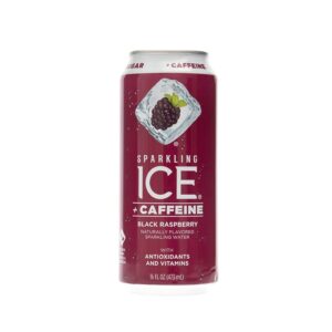 Agua Gasificada Con Cafeina Sabor Black Raspberry Ice Sparkling 17 Onz