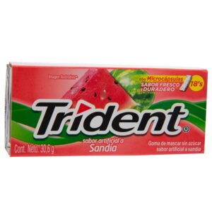 Goma De Mascar Sandia Trident 8.5 Gr