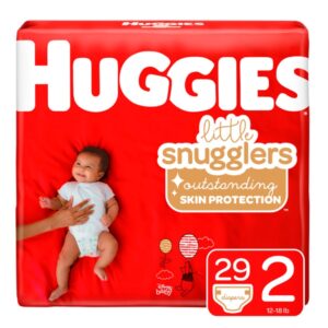 Pañales Little Snugglers Paso 2 Huggies 29 Und