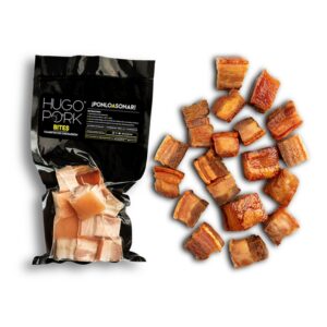 Bites De Chicharron Precocido Hugo Pork 8 Onz