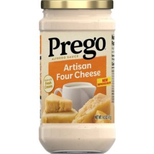Salsas Para Pasta Alfredo Cuatro Quesos Prego 14.5 Onz