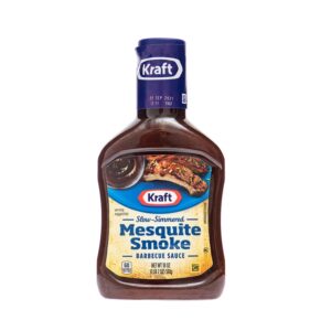 Salsa Bbq Mesquite Smoked Kraft 18 Onz