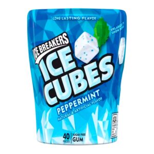 Goma De Mascar Sabor A Menta Ice Cubes 1.05 Oz