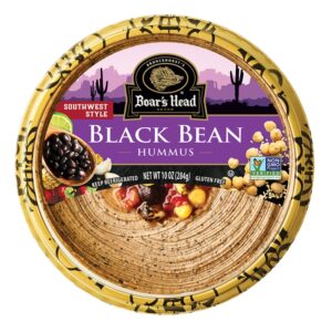 Hummus de Habichuelas Negras Boar's Head 10 Onz