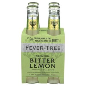 Agua Tónica Sabor A Limón Fever Tree 200 Ml, 4 Und/Paq
