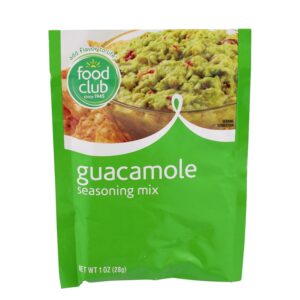 Sazonador En Polvo Para Guacamole Food Club 1 Onz