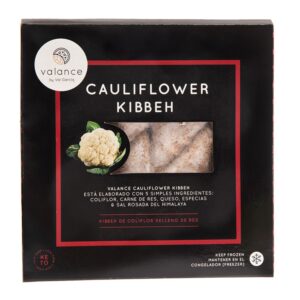 Kibbeh De Coliflor Congelado Valance 8 Und/Paq