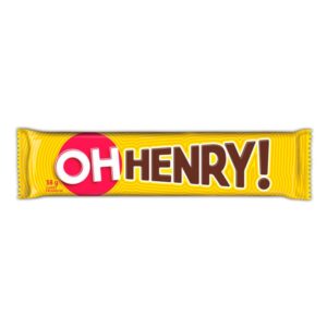 Barra De Chocolate Oh Henry 58 Gr