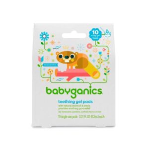 Gel Pods Para Denticion Babyganics 10 Und/Paq