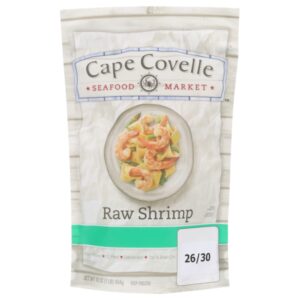 Camarón Crudo 26/30 Congelado Cape Covelle 1 Lb