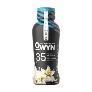 Proteina Líquida Sabor Vainilla Pro Elite Owyn 12 Onz