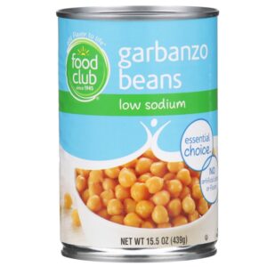 Garbanzo Bajo En Sodio Food Club 15.5 Onz