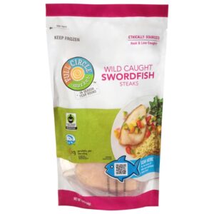 Filete De Swordfish Congelado Full Circle 12 Onz