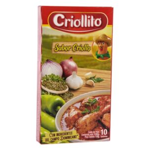Caldo De Pollo Criollito 10 Und/Paq