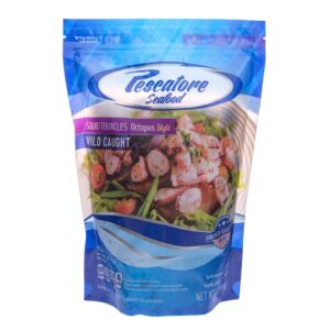Tentaculos De Calamar Precocido Congelados Pescatore 1 Lb