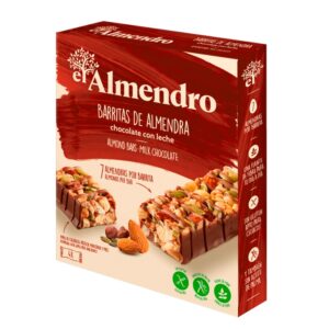 Barritas De Almendra Con Chocolate El Almendro 4 Und/Paq