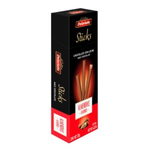 Palitos De Chocolate Con Almendra Delaviuda 120 Gr