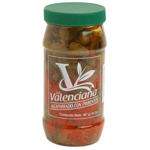Alcaparrado Con Pimiento La Valenciana 14 Onz