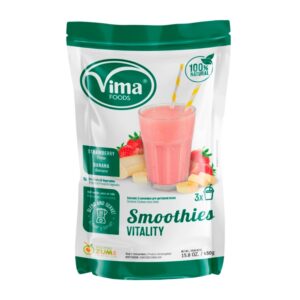 Smoothies Banana Y Fresa Vitality Vima 450 Gr