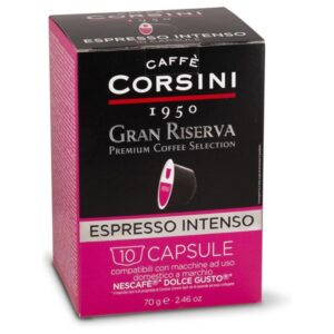 Cafe Espresso Intenso Capsulas Corsini 10 Und/Paq