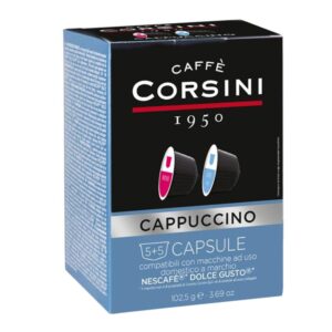 Cafe en Capsulas Cappuccino Corsini 10 Und/Paq