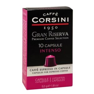Café Espresso Intenso En Cápsulas Corsini 10 Und/Paq